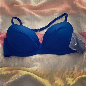 VS Royal blue bikini top push-up